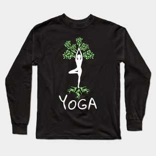 Namaste Yoga Circle Long Sleeve T-Shirt